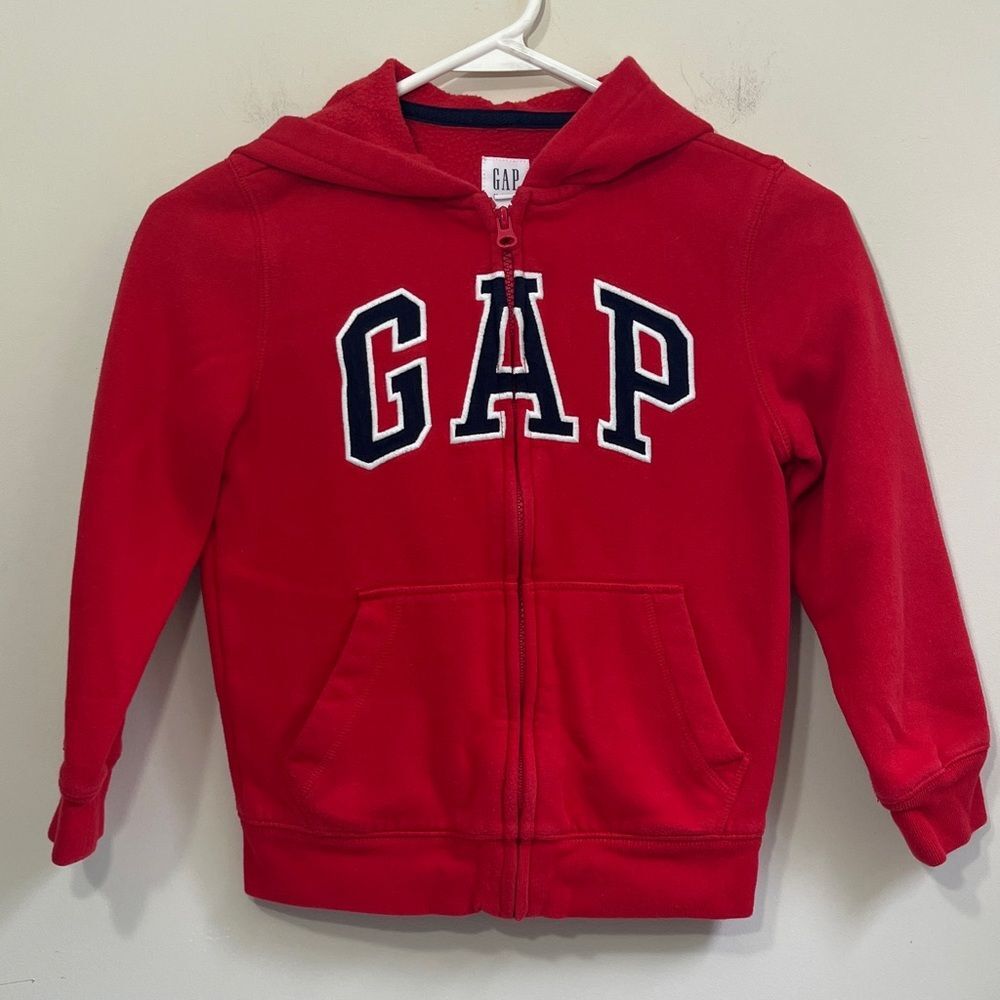 GAP Kids Boys Zip Up Hoodie Size Small